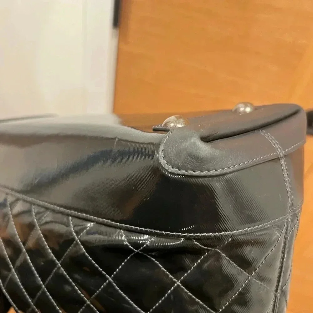CHANEL matelasse tote